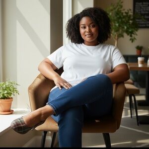 FIONI Clothing Red and Gray Plaid Heels